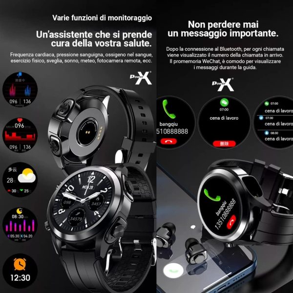 PowerX Smartwatch WatchXPlay